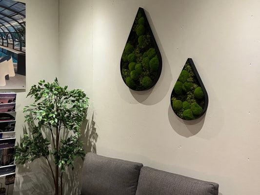 Mosly Dråber - Naturlig Moskunst i Dråbeform