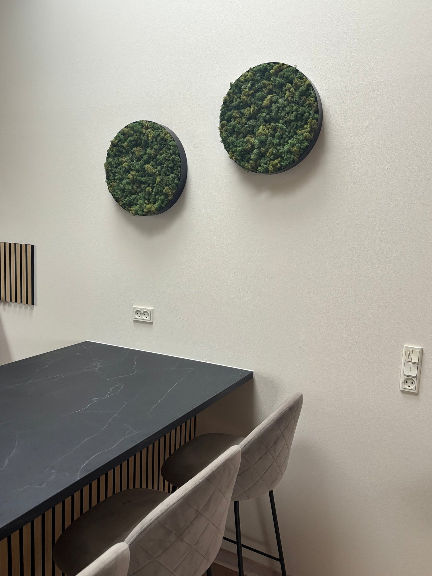 Mos Vægkunst - Håndlavet Vægdekoration - Mosly.dk